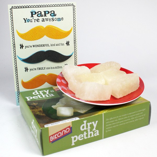 Dry Petha n Card Hamper